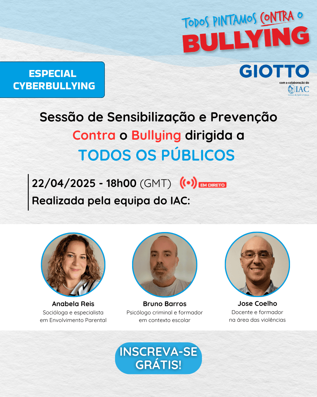 Sessões especiais com invitados